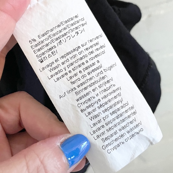 Kenzo Paris Men’s Tee Black Cotton blend Minimalist Elevated Basic Luxury Sz L - Picture 6 of 10